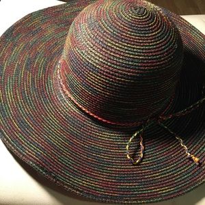 Multi color sun hat